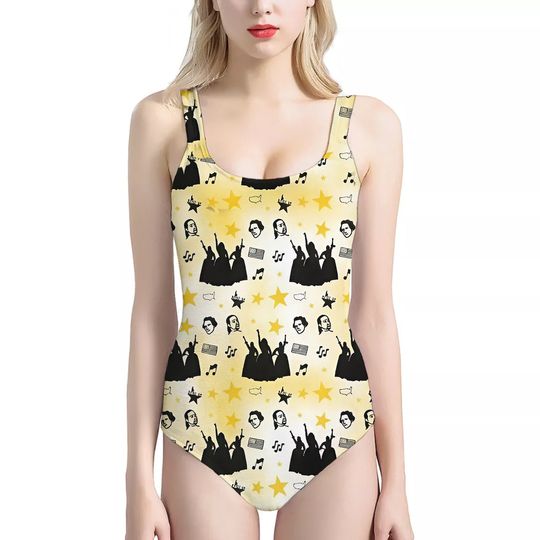 Hamilton The Musical Tween Swimsuit Sizes 8-20 - And Peggy, Rise Up, Alexander Hamilton One Piece Swimwear - Broadway Musical Swimming Suit