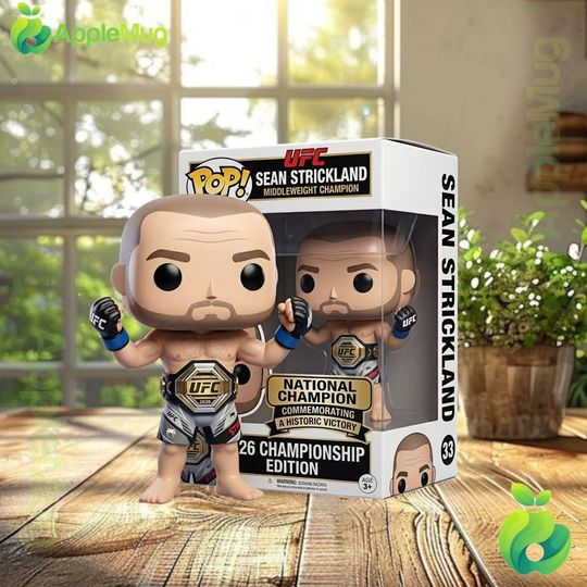 UFC Sean Strickland 2026 Middleweight Champion Collector Figure