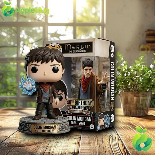 Colin Morgan 40th Birthday Merlin The Dragonlord Collector Figure
