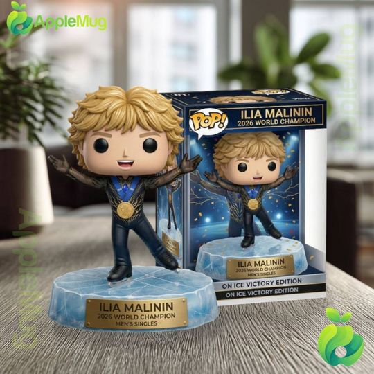 Ilia Malinin 2026 World Champion Men’s Singles Collector Figure