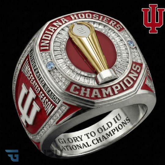 Indiana Hoosiers Football Champion Ring