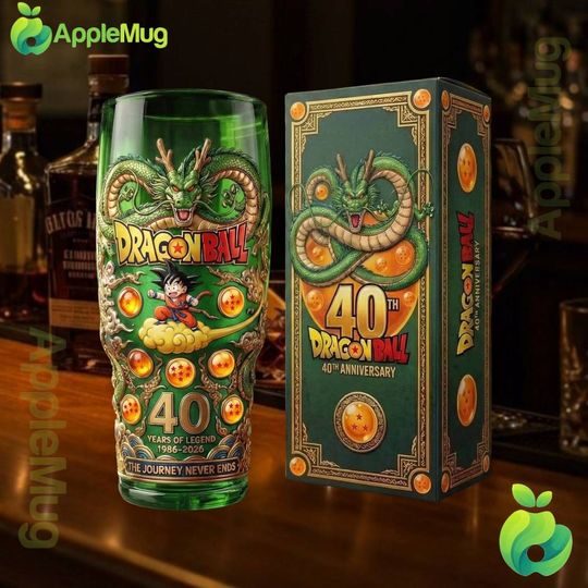 Dragon Ball 40 Years of Legend Pint Glass