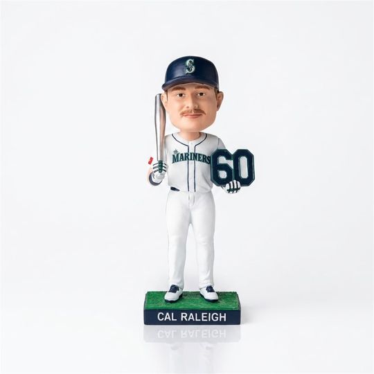 Seattle Mariners Cal Raleigh 60 Home Runs Bobblehead 2026