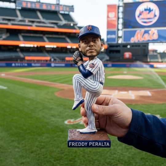 2026 NY Mets Freddy Peralta Bobblehead
