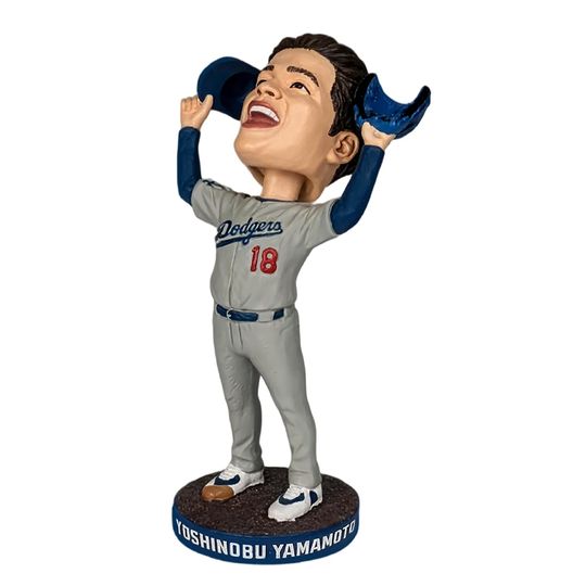 2026 Los Angeles Dodgers Yoshinobu Yamamoto Game 7 Last Out Bobblehead