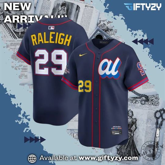 Cal Raleigh 2025 Allstar Game Jersey