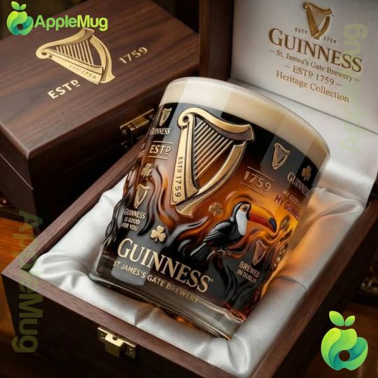 Guinness St. James’s Gate Brewery Whiskey Glass
