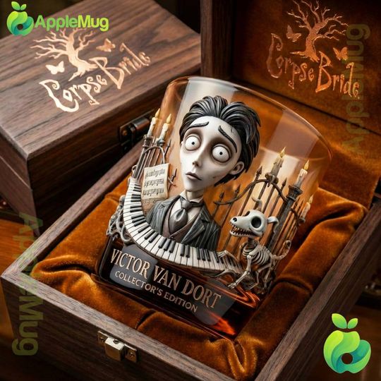 Corpse Bride Collector’s Edition Whiskey Glass