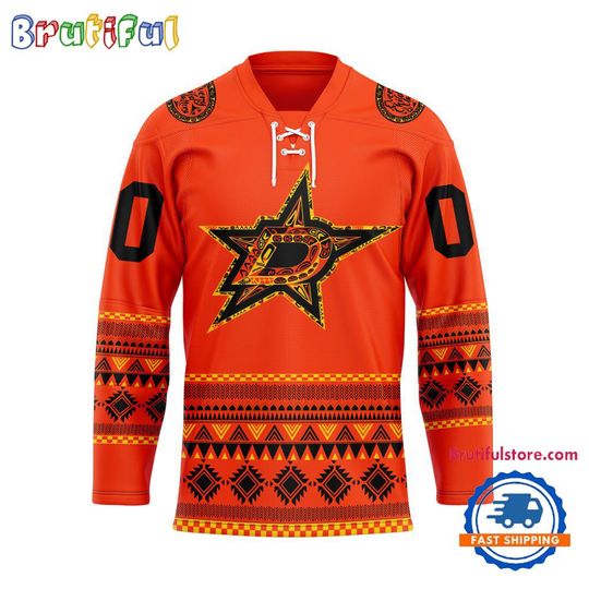 Personalized Dallas Stars National Day For Truth And Reconciliation Design Hockey Jersey