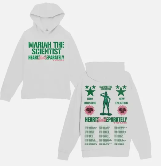 Mariah The Scientist Hearts Sold Separately Tour 2026 Hoodie