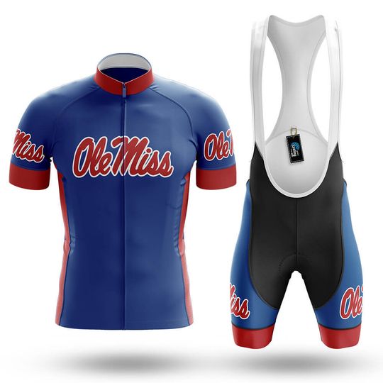 Ole Miss Powder Blue – Men’s Cycling Full Set