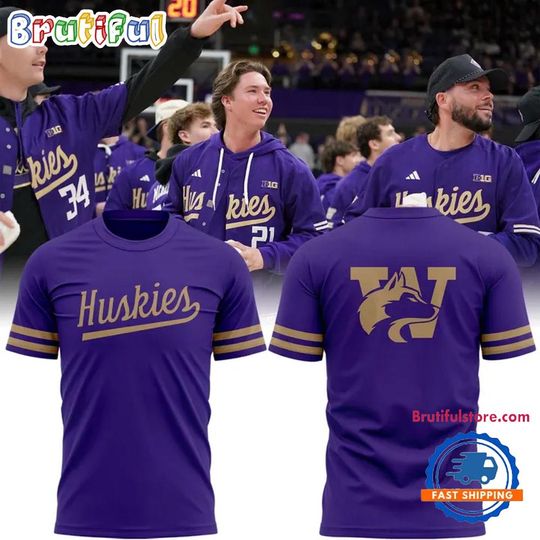 Washington Huskies Baseball Classic Uniform 2026 Limited Edition T Shirt