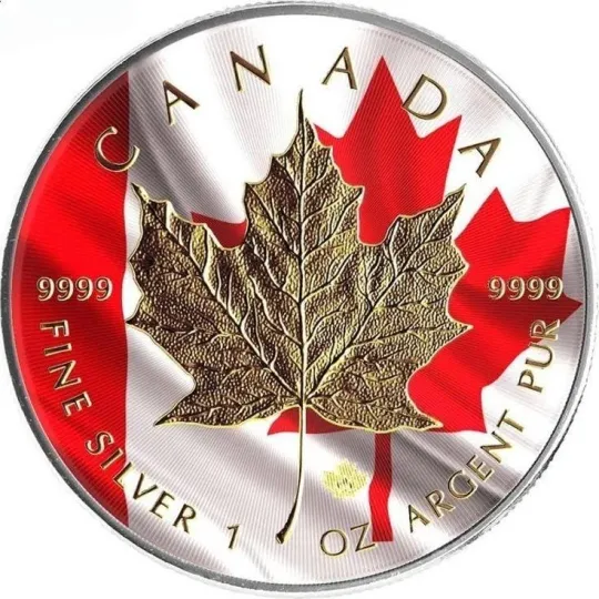 Canada Maple Leaf 1 oz Fine Silver Coin