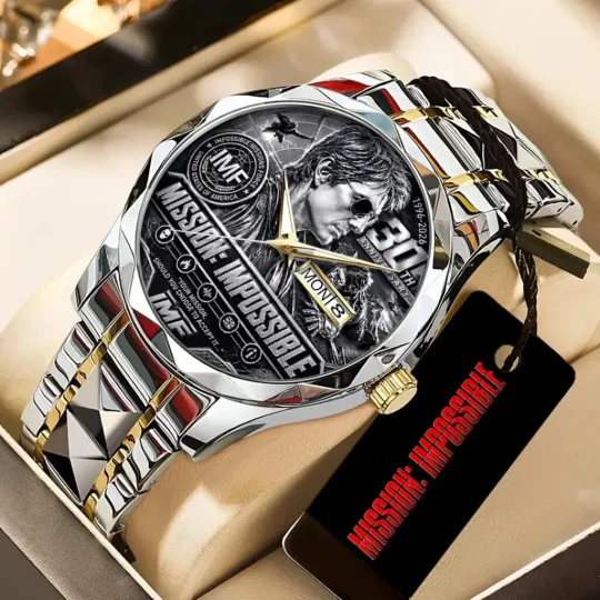 Mission Impossible 30th Anniversary Alloy Luxury Quartz Watch