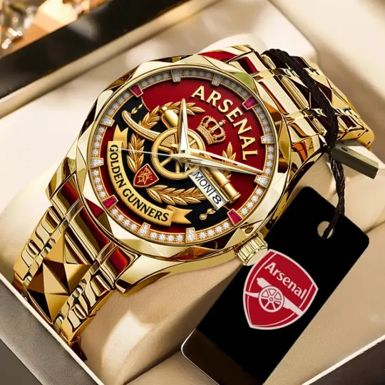 Arsenal FC Alloy Luxury Quartz Watch