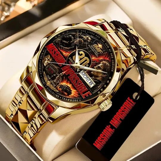Mission Impossible 30th Anniversary Alloy Luxury Quartz Watch