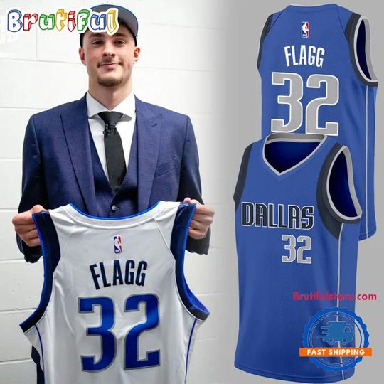 Cooper Flagg Dallas Mavericks 2025 NBA Draft First Round Pick Swingman New Basketball Jersey