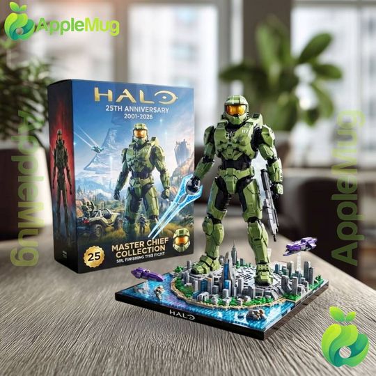 HALO 2001-2026 25th Anniversary Master Chief Collector Brick Set