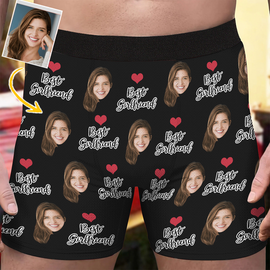 Personalized Photo Men's Boxer Briefs
