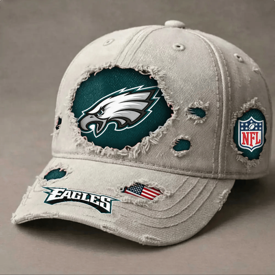 Philadelphia Eagles Denim Washed Cap New Style