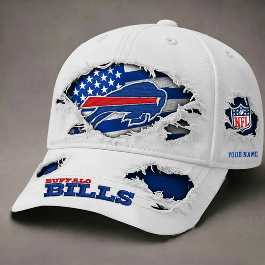 Buffalo Bills Denim Washed Cap New Style