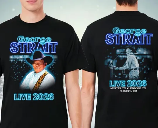 GS 2026 Black Photo Tour Tee At Austin, Lubbock And Clemson T-Shirt