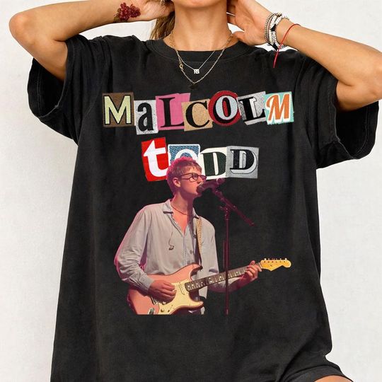Malcolm Todd Tour 2026 T-Shirt 100% Cotton Concert Tee