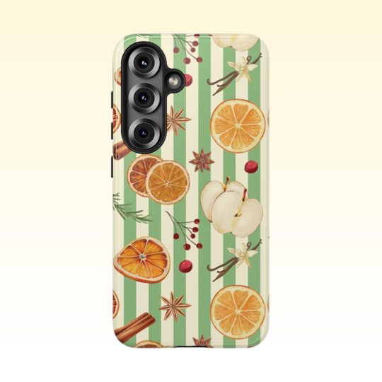 Fall Spice Pot Design Samsung Galaxy Case | Samsung 25 24 23 22 21 20 10, PLUS, ULTRA, Phone Cases, Unique Phone Design