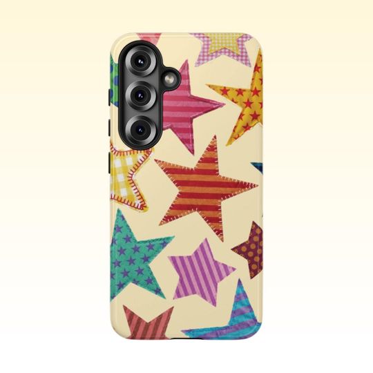 Whimsy Star Design Samsung Galaxy Case | Samsung 25 24 23 22 21 20 10, PLUS, ULTRA, Phone Cases, Star Phone Case, Whimsy Phone Case
