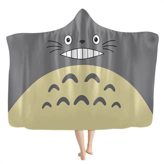 My Neighbor Totoro Studio Ghibli Hooded Blanket