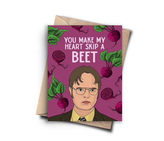 Funny Love Card for Him, for Her, Funny Pop Culture Anniversary Card - Birthday Card for Husband, Wife Valentine's Day Gift