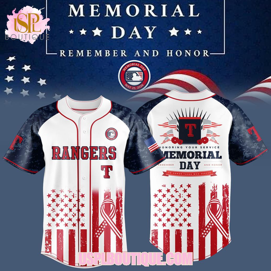 Texas Rangers Memorial Day 2026 Limitd Jersey