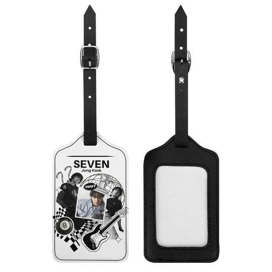 BTS Jung Kook Kpop Boy Band Luggage Tags, Bangtan Boys Arirang Luggage Tags, Army Luggage Tags, Travel Gift