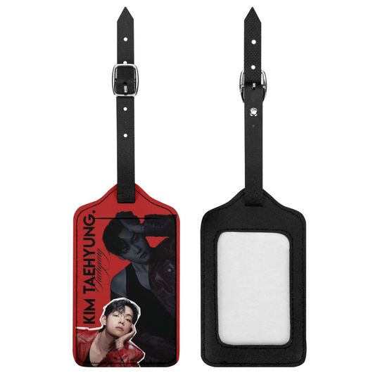 BTS V Kim Taehyung Kpop Boy Band Luggage Tags, Bangtan Boys Arirang Luggage Tags, Army Luggage Tags, Travel Gift