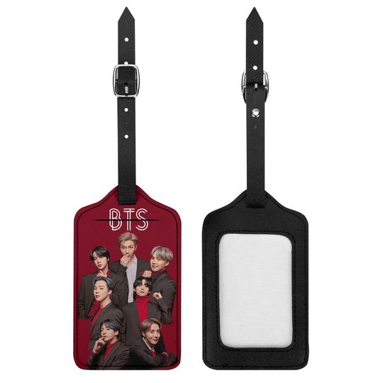 BTS Kpop Boy Band Luggage Tags, Bangtan Boys Arirang Luggage Tags, Army Luggage Tags, Travel Gift, Suitcase Tag