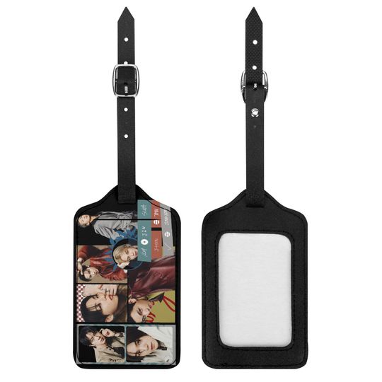BTS Kpop Boy Band Luggage Tags, Bangtan Boys Arirang Luggage Tags, Army Luggage Tags, Travel Gift, Suitcase Tag