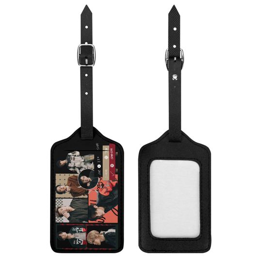 BTS Kpop Boy Band Luggage Tags, Bangtan Boys Arirang Luggage Tags, Army Luggage Tags, Travel Gift, Suitcase Tag