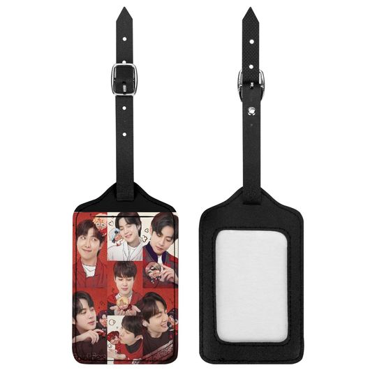 BTS Kpop Boy Band Luggage Tags, Bangtan Boys Arirang Luggage Tags, Army Luggage Tags, Travel Gift, Suitcase Tag