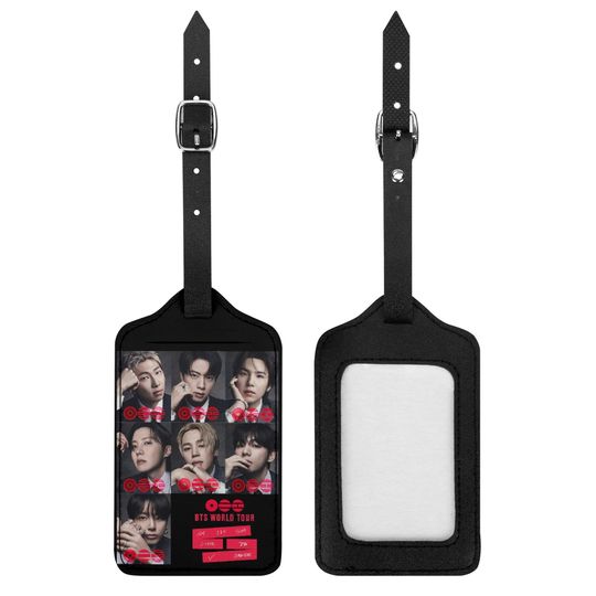 BTS Kpop Boy Band Luggage Tags, Bangtan Boys Arirang Luggage Tags, Army Luggage Tags, Travel Gift, Suitcase Tag