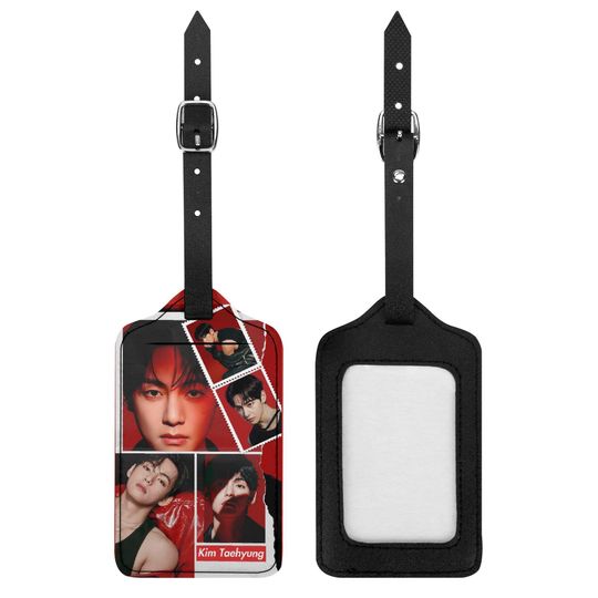 BTS V Kim Taehyung Kpop Boy Band Luggage Tags, Bangtan Boys Arirang Luggage Tags, Army Luggage Tags, Travel Gift