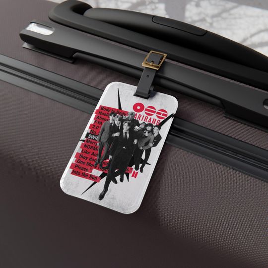 BTS ARIRANG merch Luggage Tag | group ot7 travel ID