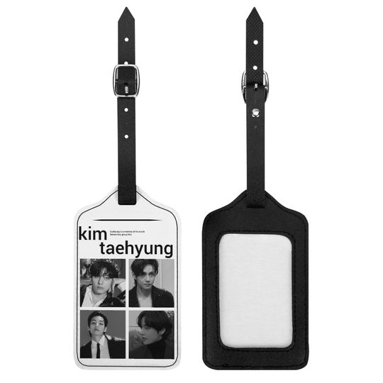 BTS V Kim Taehyung Kpop Boy Band Luggage Tags, Bangtan Boys Arirang Luggage Tags, Army Luggage Tags, Travel Gift