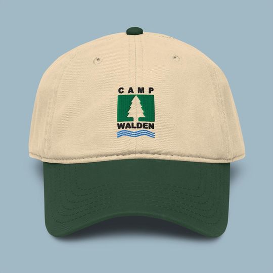 Camp Walden Embroidered Garment Washed Baseball Hat: Parent Trap Cap