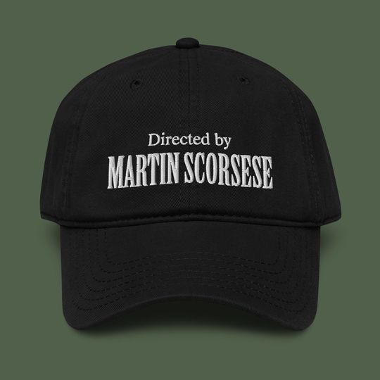 Martin Scorsese Embroidered Garment Washed Baseball Cap | Director Hat