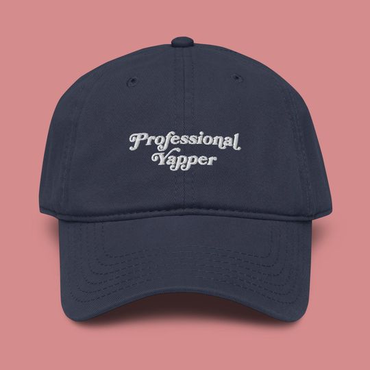 Professional Yapper Embroidered Garment Washed Baseball Cap