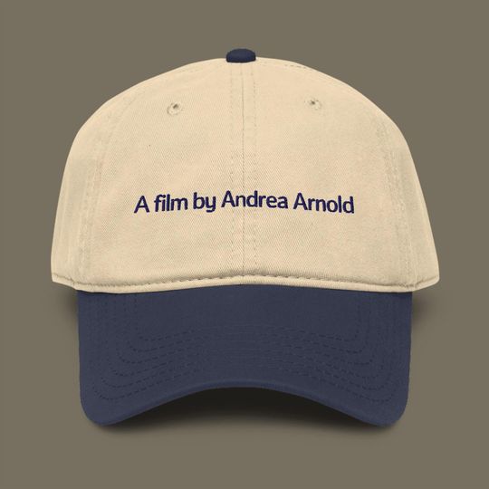 Andrea Arnold Embroidered Garment Washed Baseball Hat: Film Director Cap