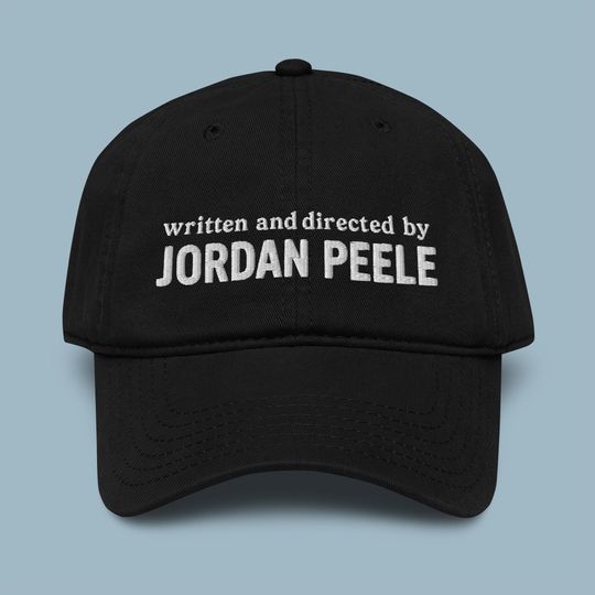 Jordan Peele Embroidered Garment Washed Baseball Cap | Director Hat