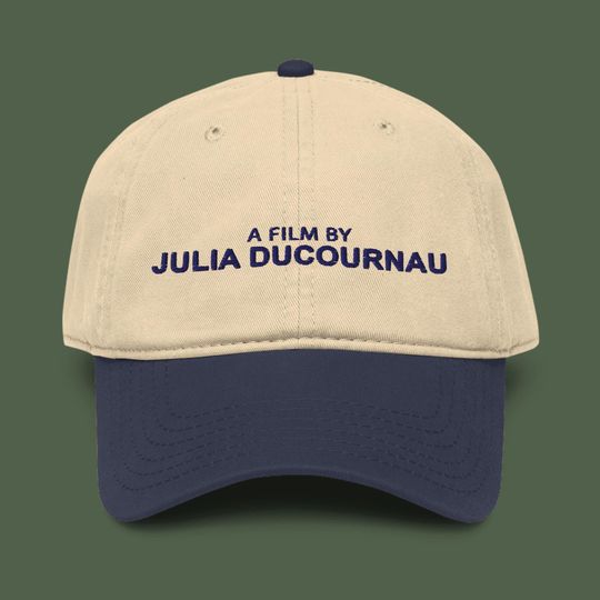 Julia Ducournau Embroidered Garment Washed Baseball Cap | Director Hat