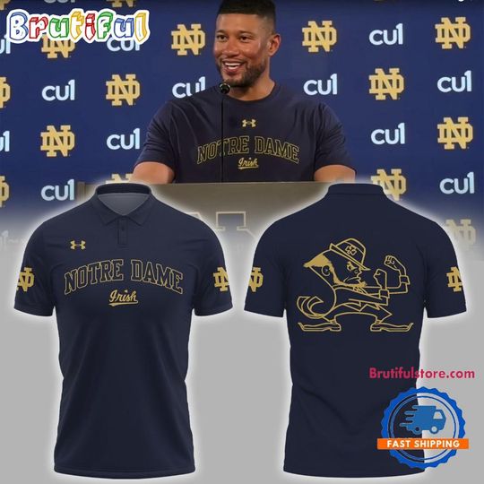 ND Fighting Irish Coach Marcus Freeman Polo Shirt