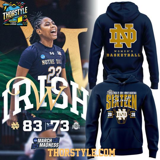 ND Fighting Irish 2026 March Madness Sweet Sixteen Hoodie